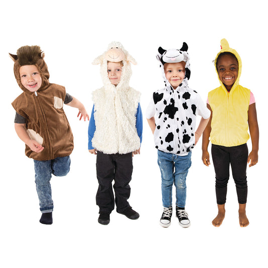 Dressing Up Tabards Farmyard Animals