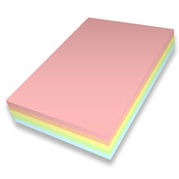 IQ Range Pastel Colours paper A5