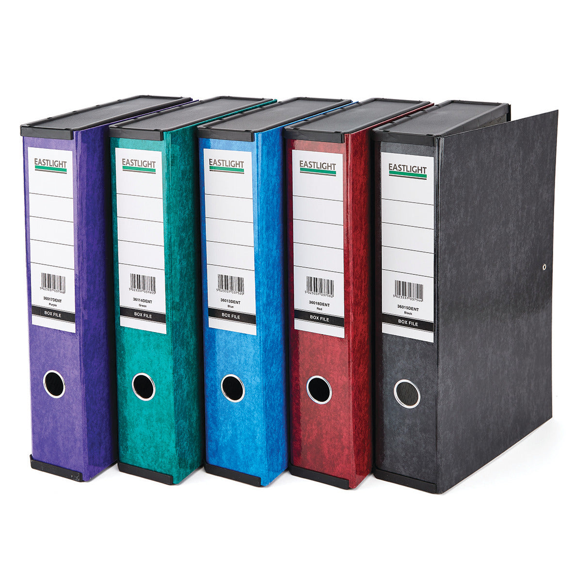 Smartbuy Coloured Foolscap Box Files with Lids