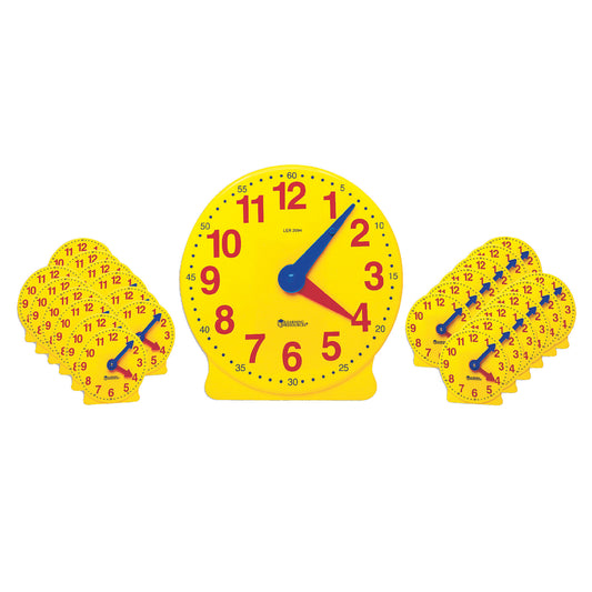 Learning Resources Big Time™ Learning Clock Class Pack