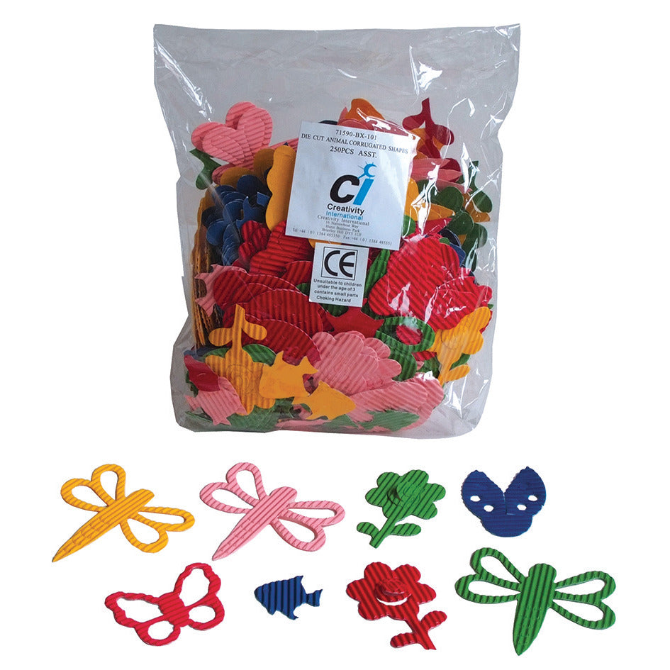 Corrugated Paper Nature Shapes