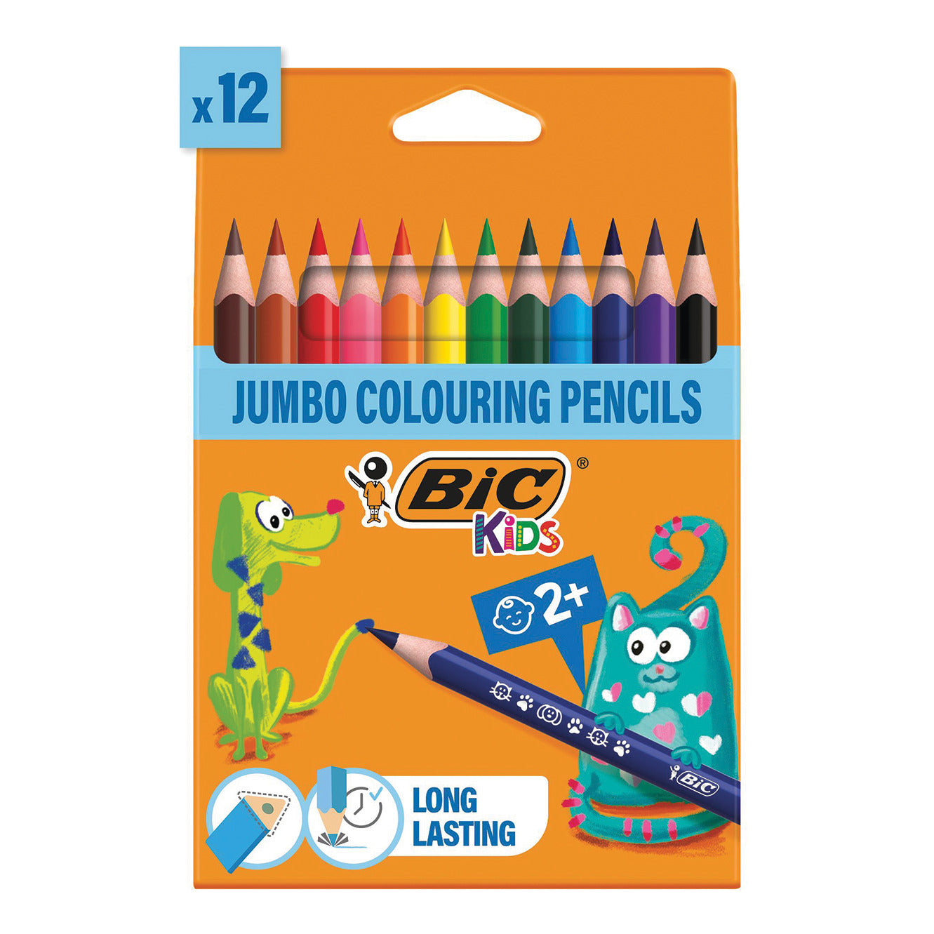 BIC® Kids Evolution® Triangular Colouring Pencils
