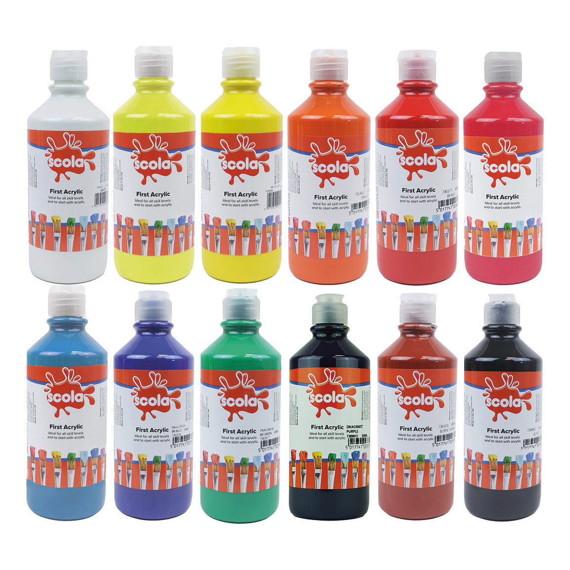 Acrylic Paint Assorted Set