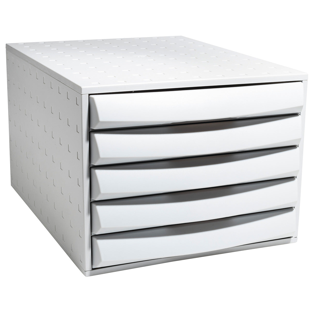 Closed Front 5 Drawer A4+ Document Storage Tower