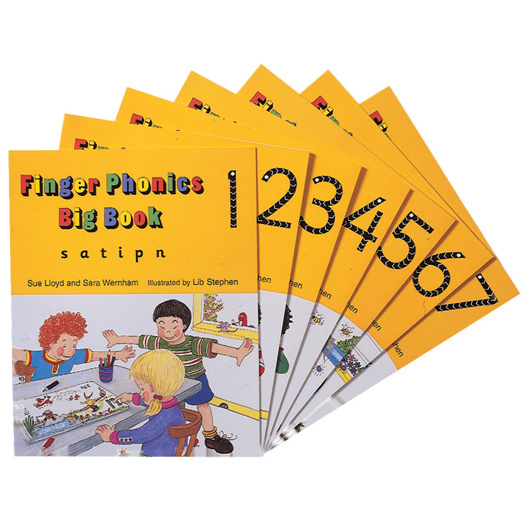 Jolly Phonics Finger Phonics Big Books