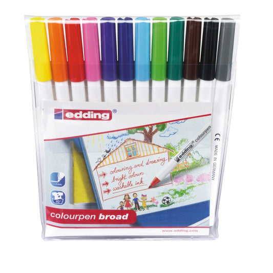 edding® Colourpen Broad Fibre Tipped Pen