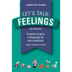Let's Talk Feelings Activity Cards