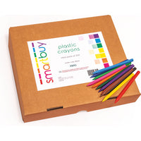 Smartbuy Plastic Crayons
