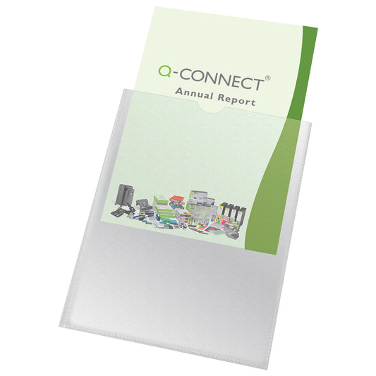 A4 Clear Unpunched Card Holder