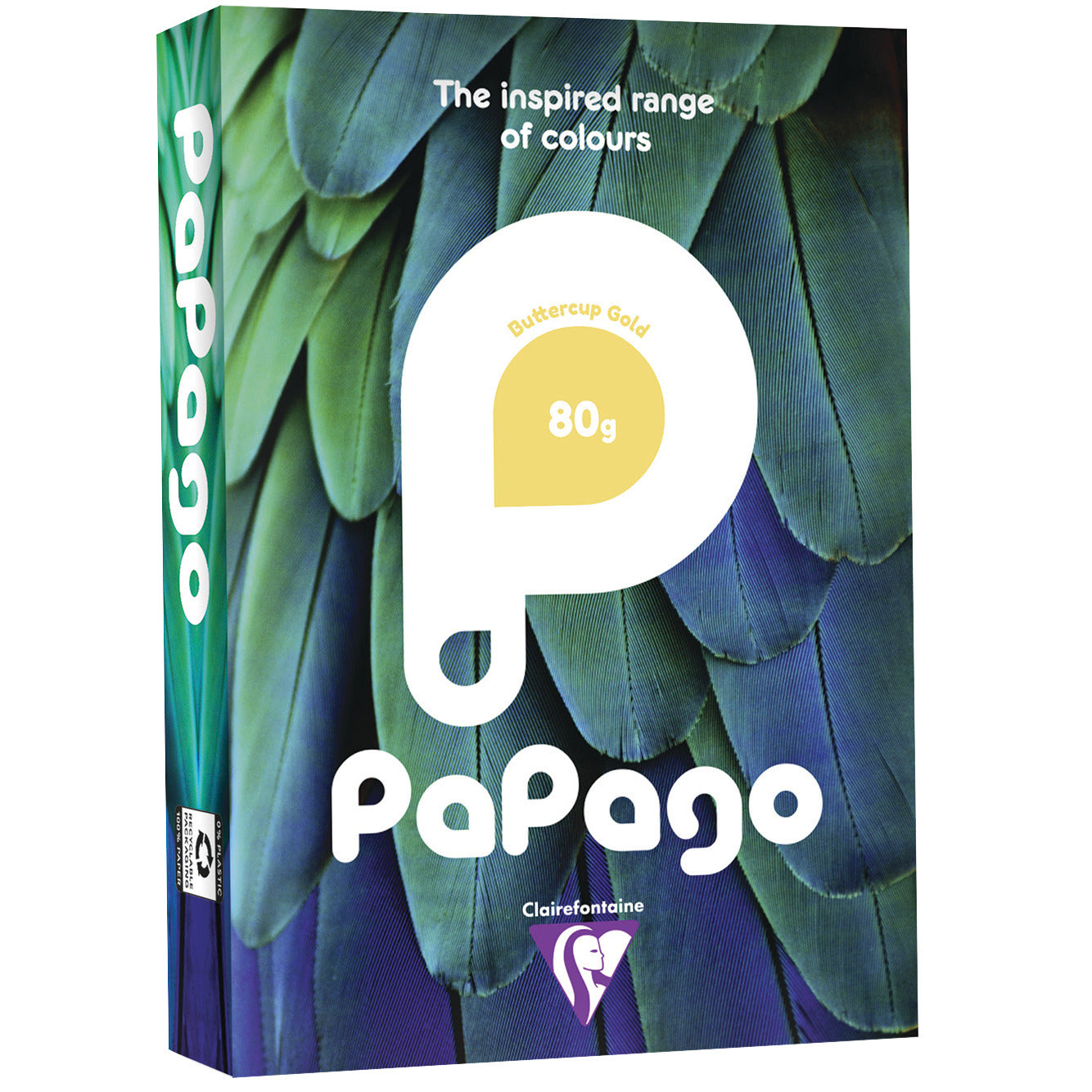 Papago Mid Colours Paper A4 80gsm