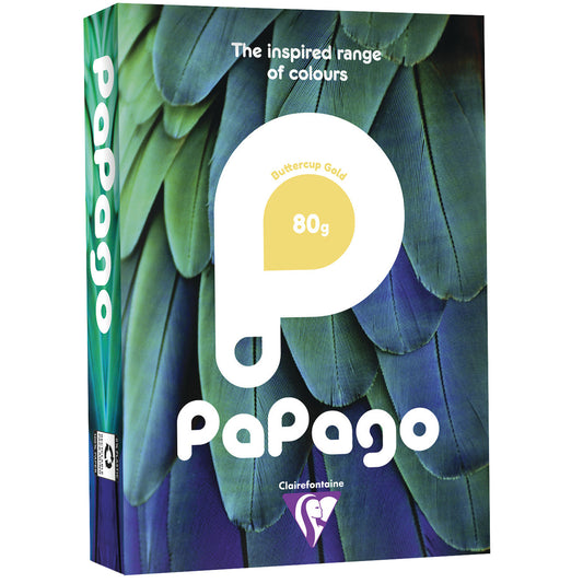 Papago Mid Colours Paper A4 80gsm