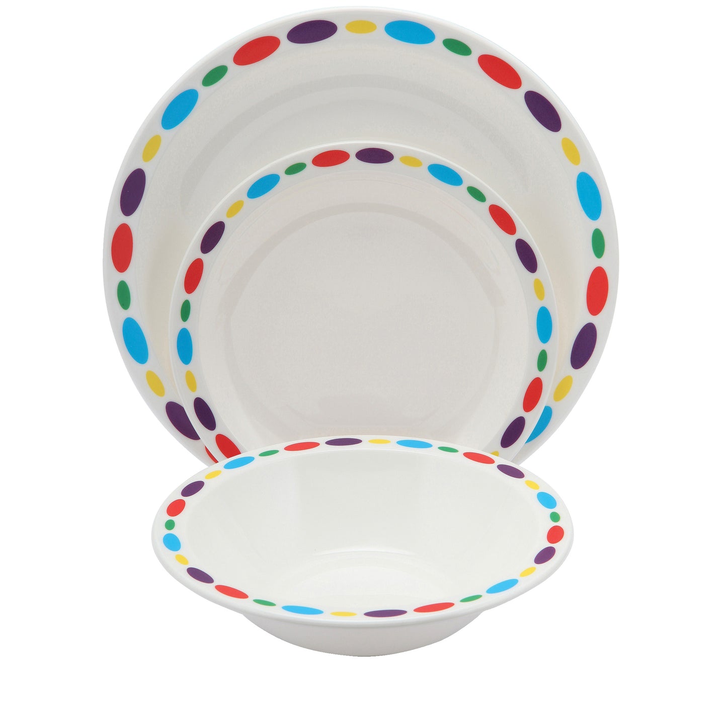 Polycarbonate Pebble Design Plates