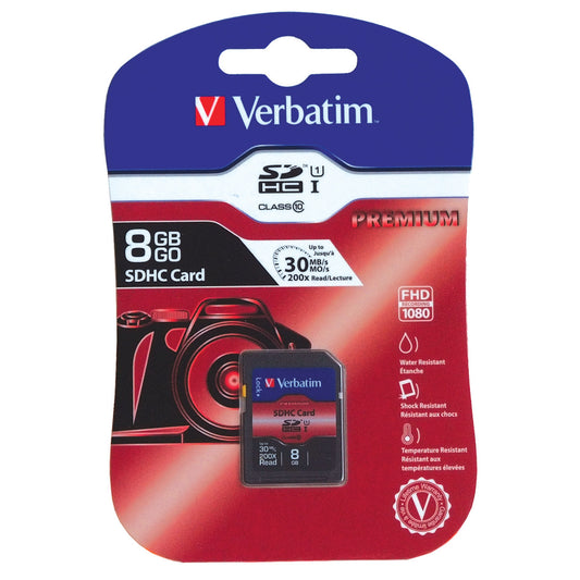 SDHC External Storage Camera/Camcorder Cards