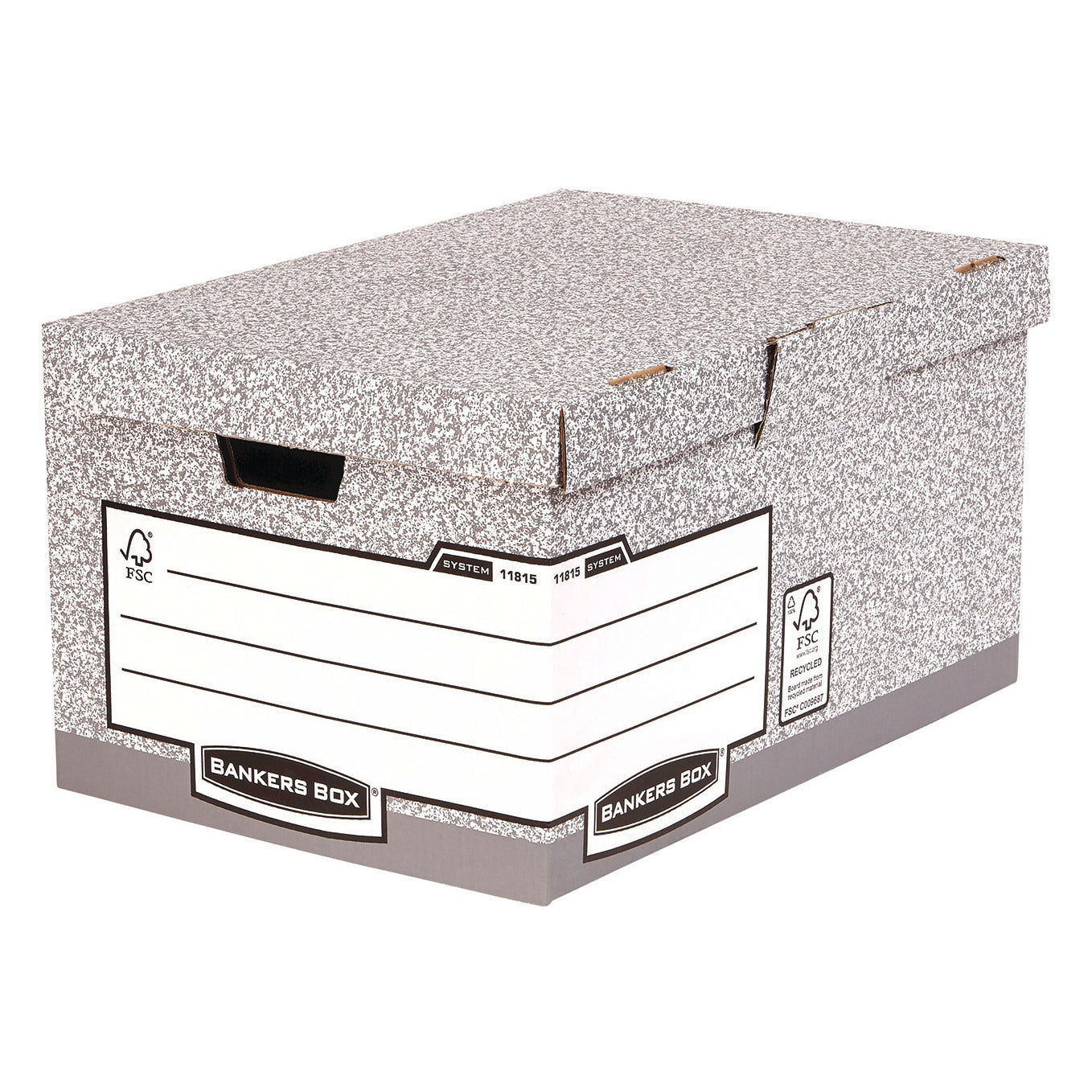 Medium Duty Storage Box with Hinged Lid