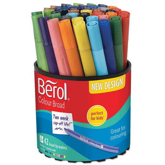 Berol® Colour Broad Fibre Tipped Pen