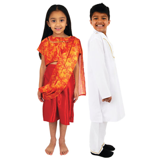 Kurta & Sari Dressing Up Outfits