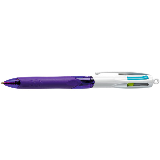 BiC® 4 Colours Fun Grip Ballpoint Pens