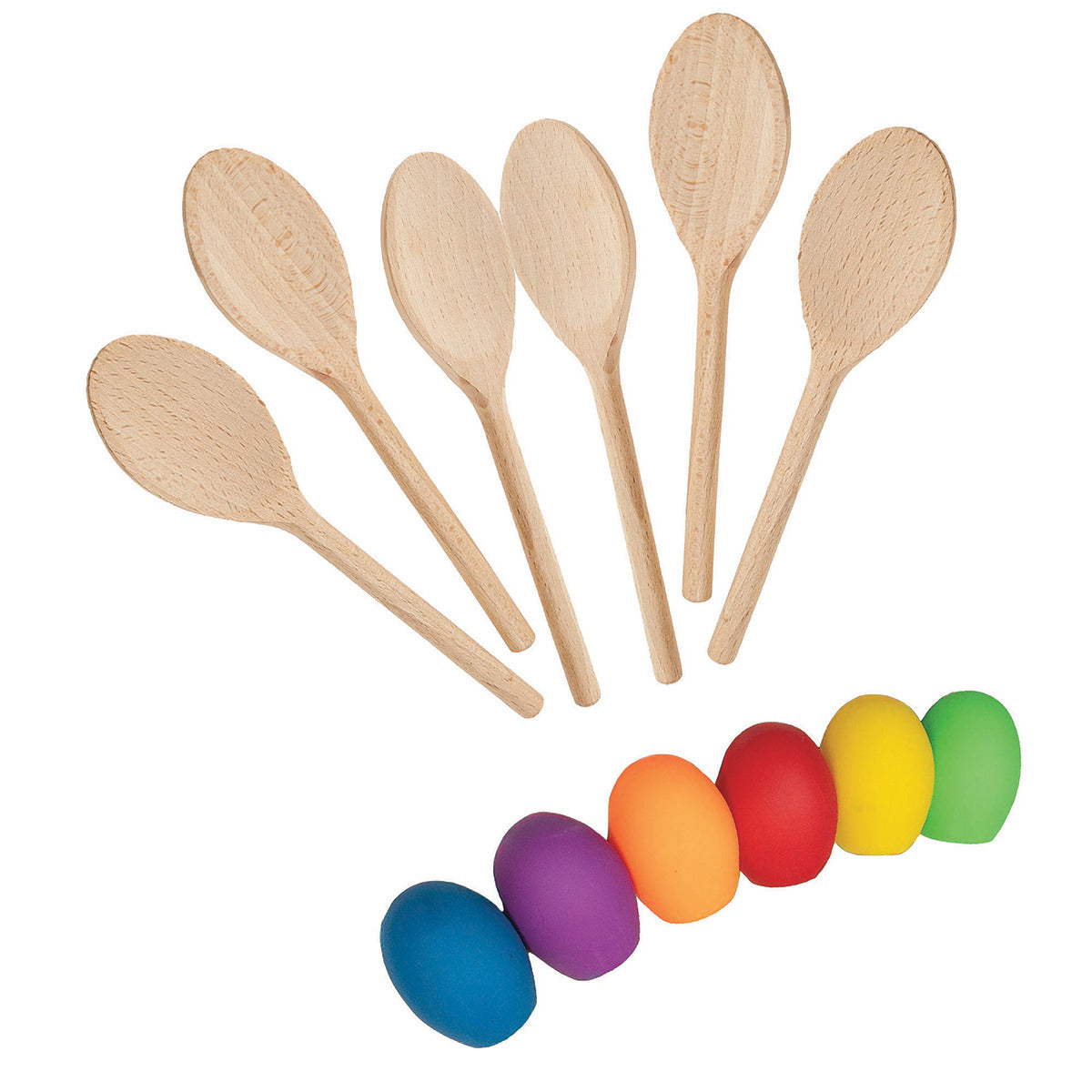 Vinyl Eggs and Wooden Spoons