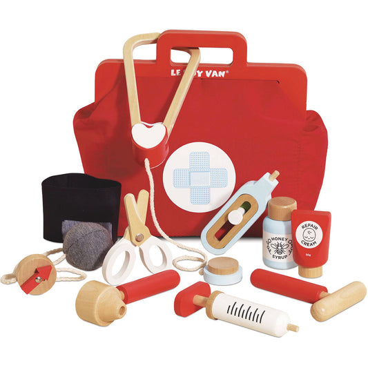 Wooden Doctor's Set