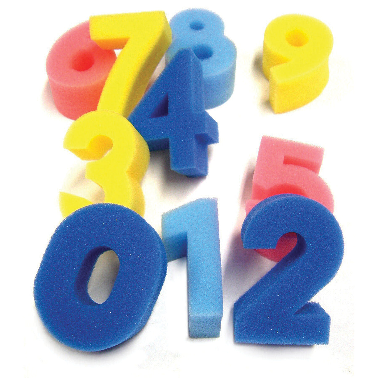 Sponge Foam Numbers Shapes