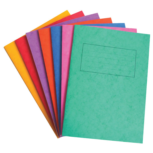 Premium Range A5+ Exercise Books 9 x 7'' (229 x 178mm) - 80 Pages