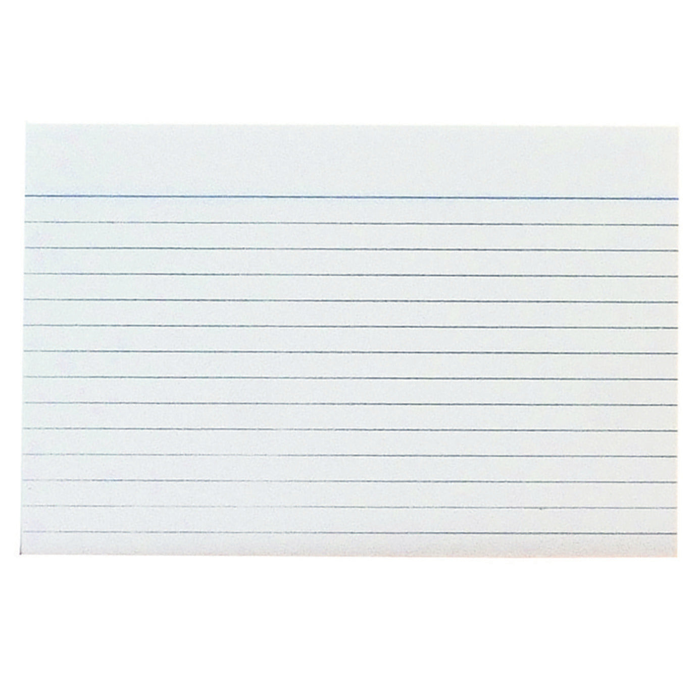 White Index Cards