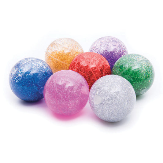 Sensory Rainbow Glitter Balls