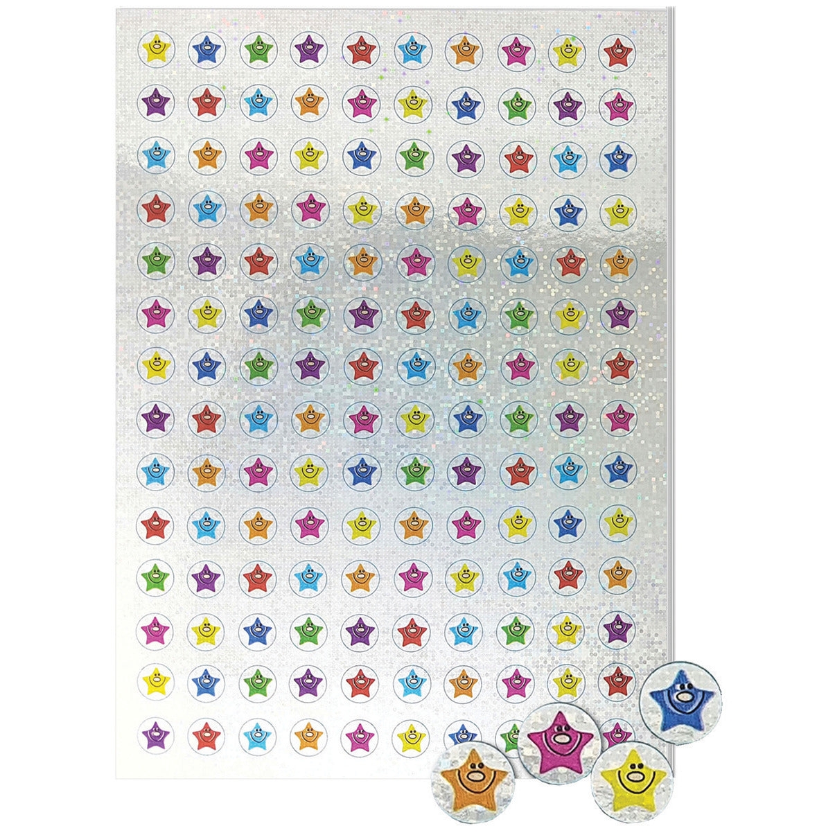 Sparkly Star Stickers
