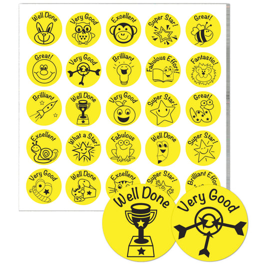 12mm Sparkly Mini Star Sticker Packs