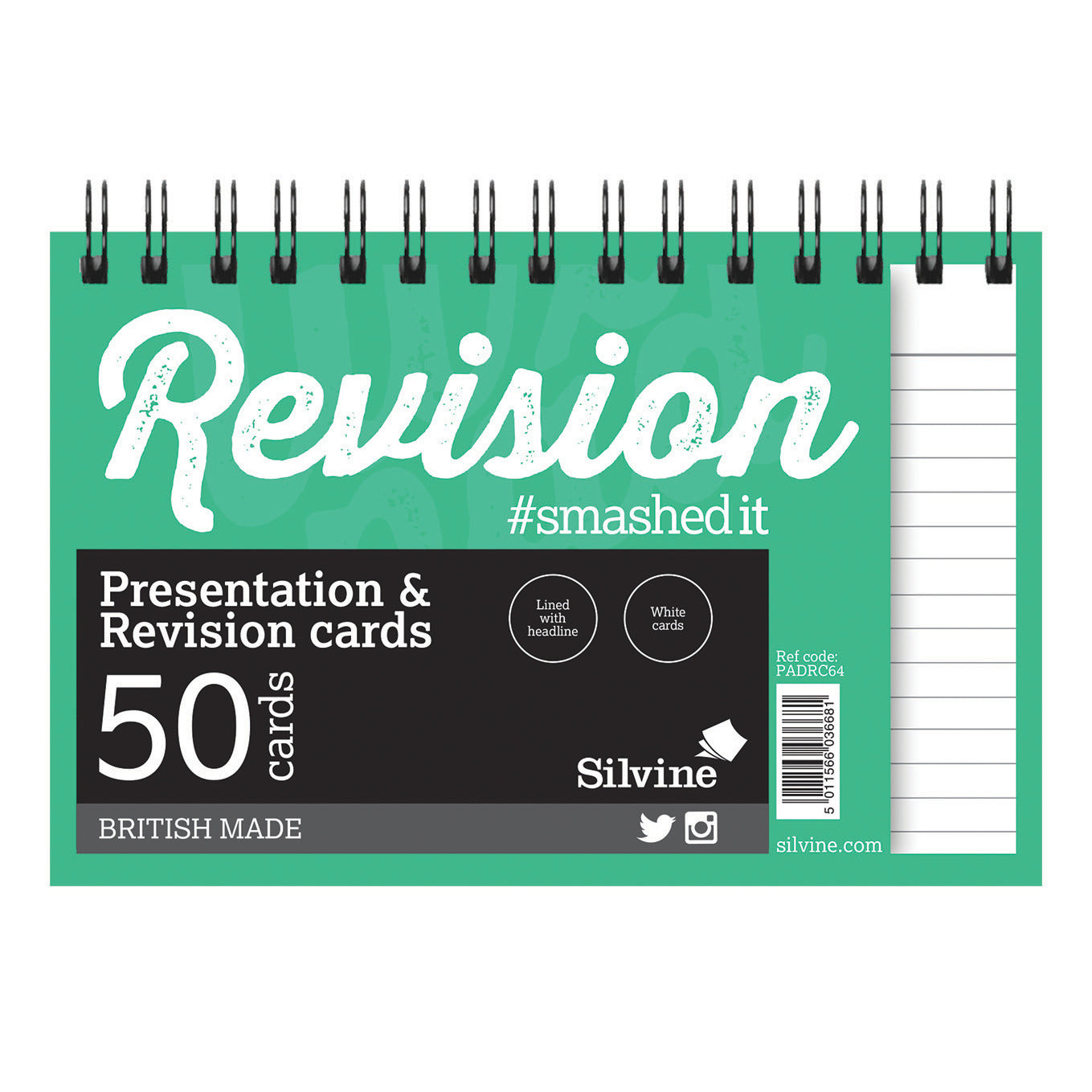 Silvine Revision/Presentation Cards