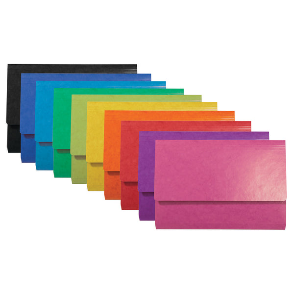 Laminated Surface Foolscap Document Wallets