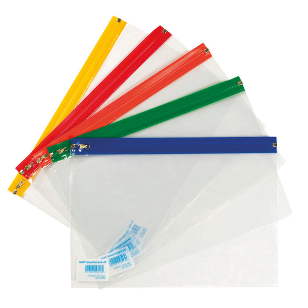 Assorted Polythene Document Wallets