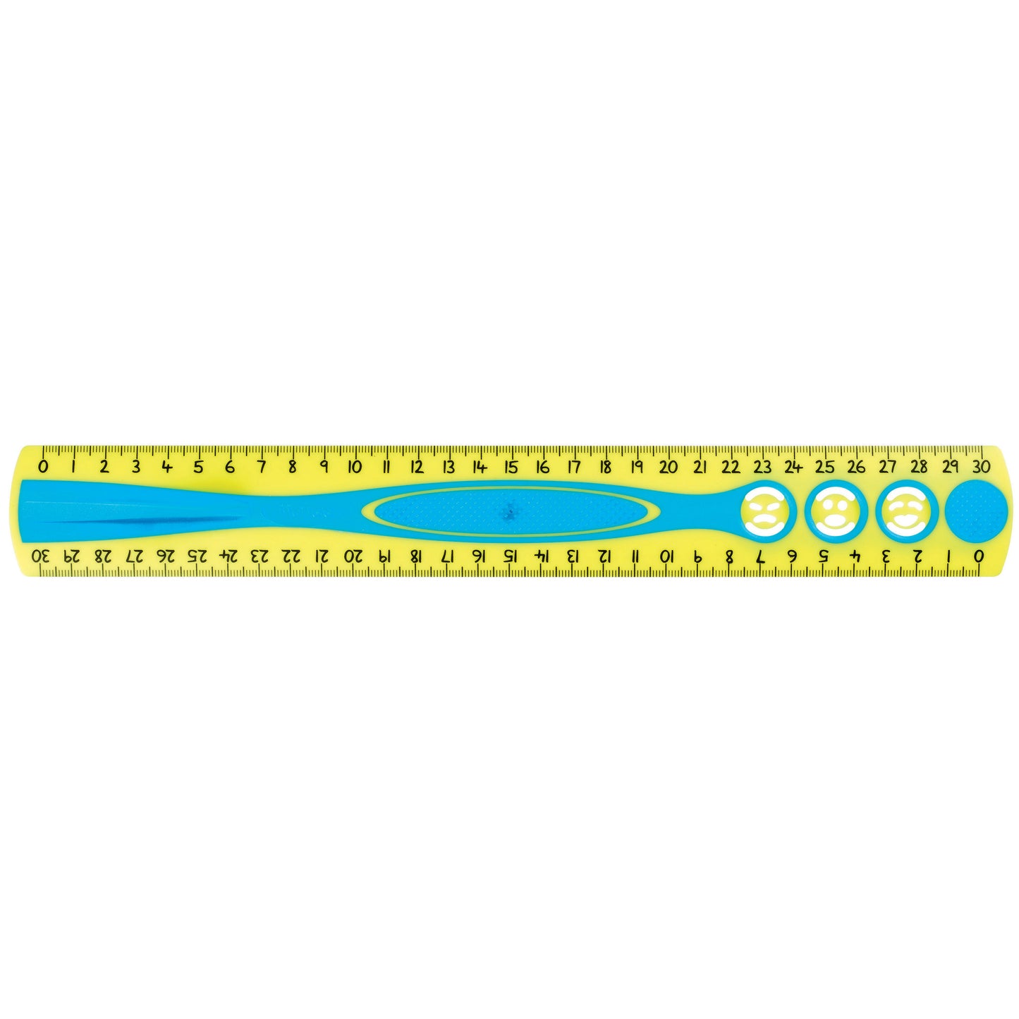 Helix® Kidy Grip Plastic 30cm Ruler