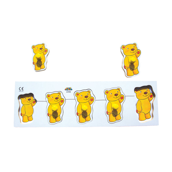 Teddy Size Sequencing Puzzles