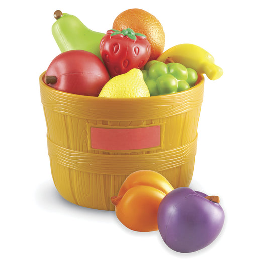 Learning Resources Plastic Play Tub of Fruit
