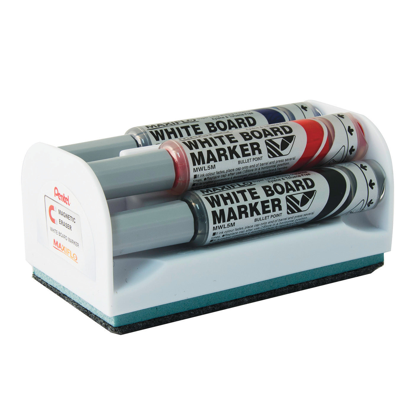 Maxiflo Whiteboard Marker & Eraser Set