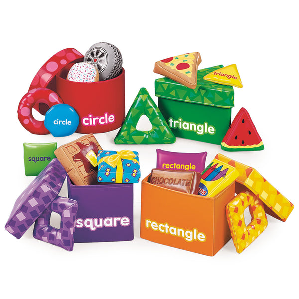 Shapes Discovery Boxes Game