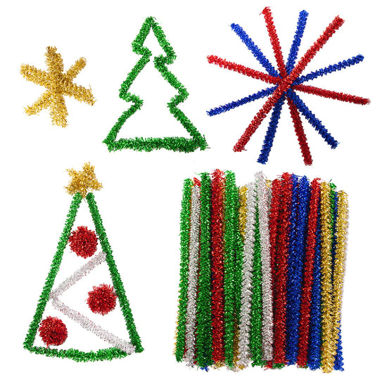 Giant Metallic Curly Pipe Cleaners