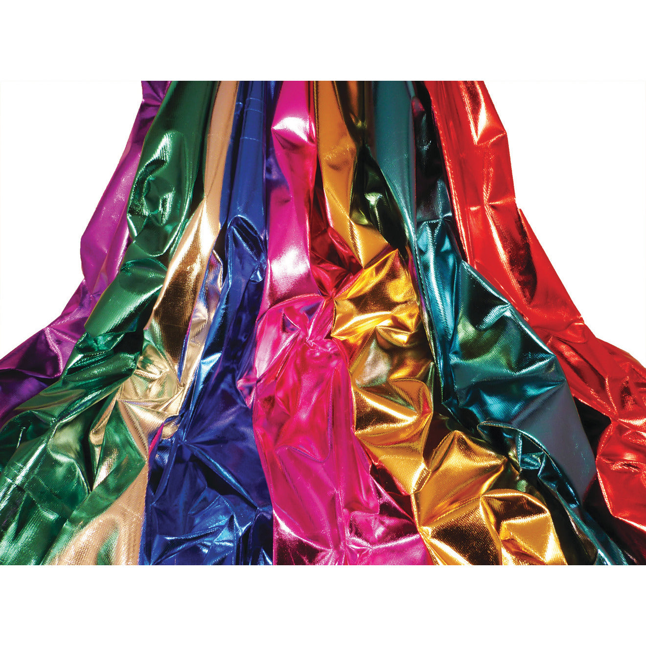 Glossy Metallic Fabric Lengths