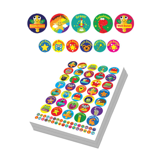 Animal, Stars and Gadgets Motivational Stickers