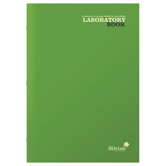 Silvine A4 Laboratory Book - 80 Pages