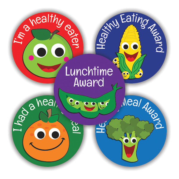 Healthy Eating Award Stickers