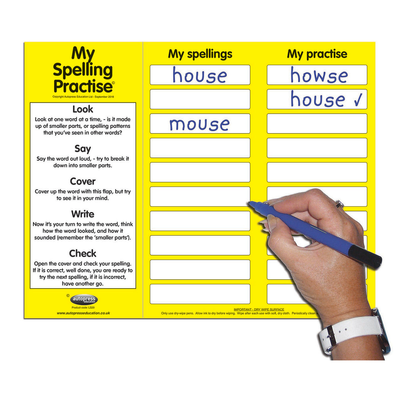 My Spelling Practise