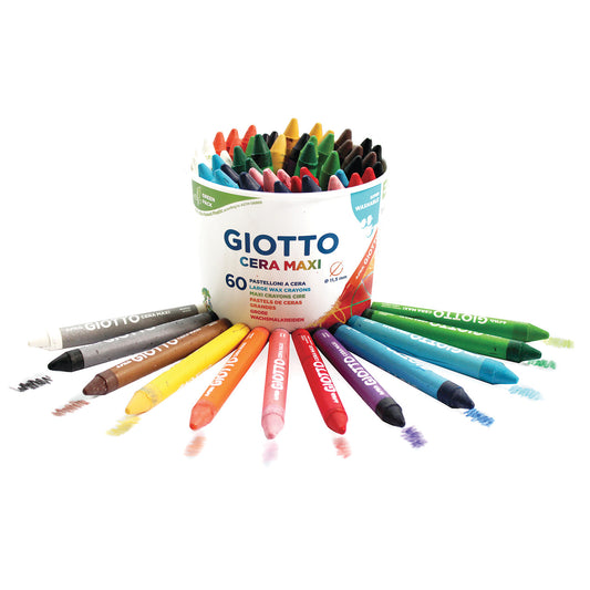GIOTTO Cera Maxi Wax Crayons