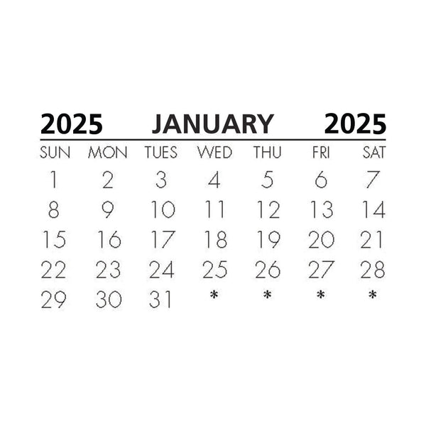 Calendar Tabs 2024