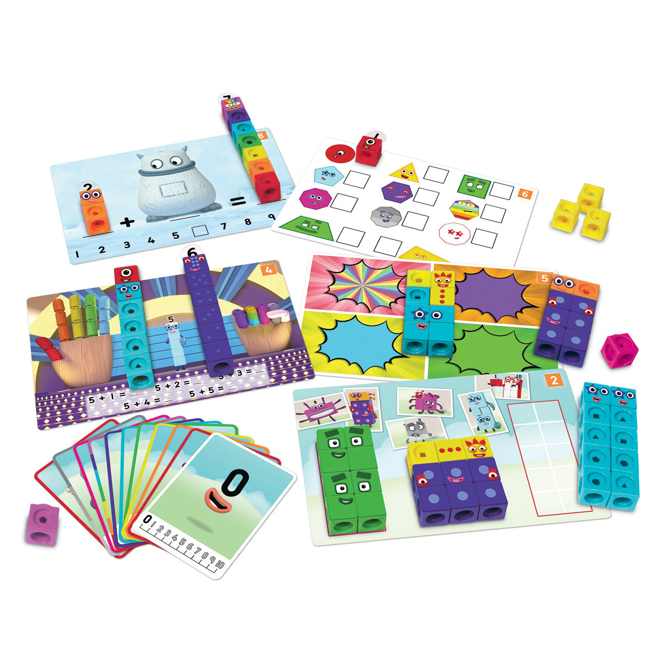 Learning Resources Mathlink® Cube Numberblocks® 1-10 Activity Set