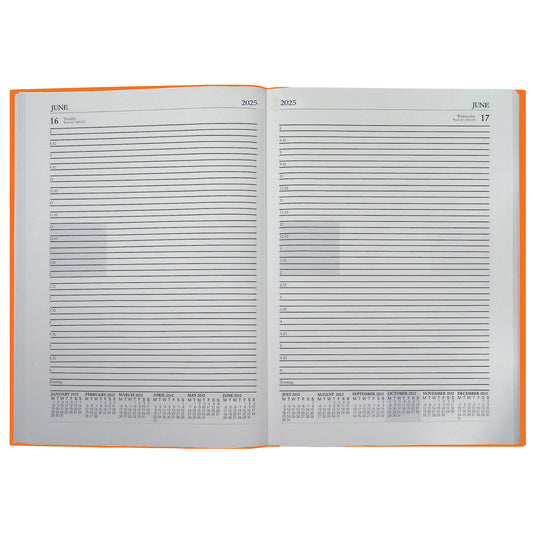 A4 Academic Diary 2024/25 Day Per Page