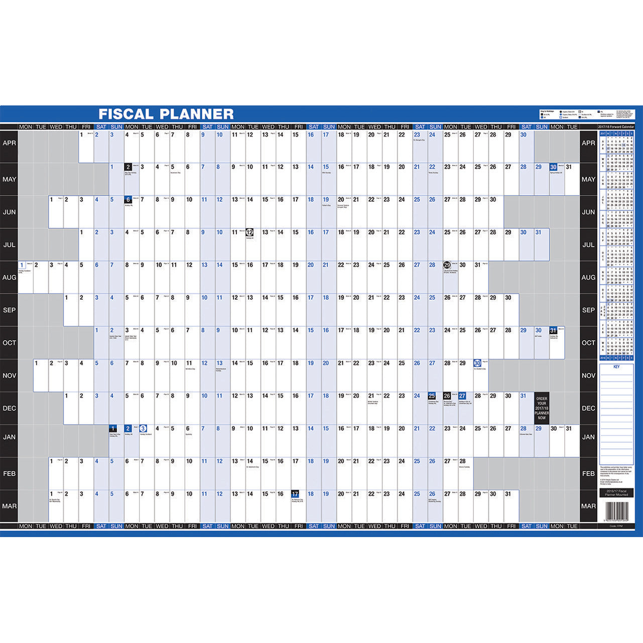 2025/26 Fiscal Year Planner