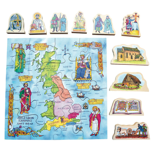 Anglo Saxons/King Alfred Jigsaw Set