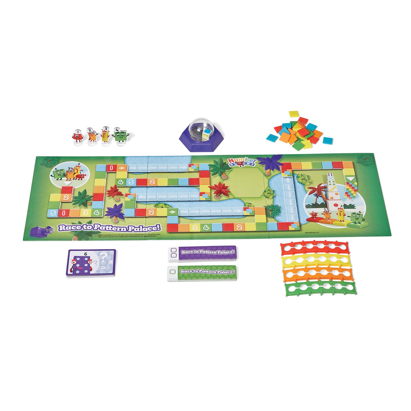 Learning Resources Numberblocks® Race to Pattern Palace Game